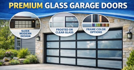 Glass Garage Door Installation Milford